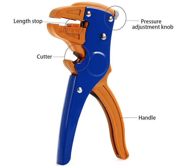 Self-Adjusting Wire Stripper